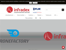 Tablet Screenshot of infradex.com